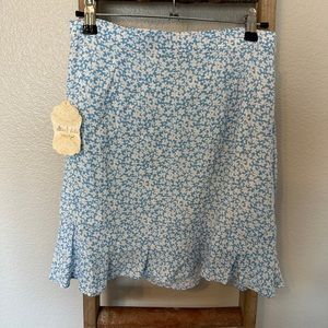 Altar’d State NWT Floral Ruffle Skirt
